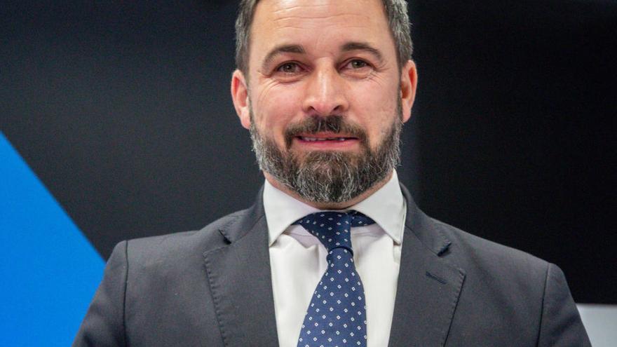 Santiago Abascal, líder de Vox.