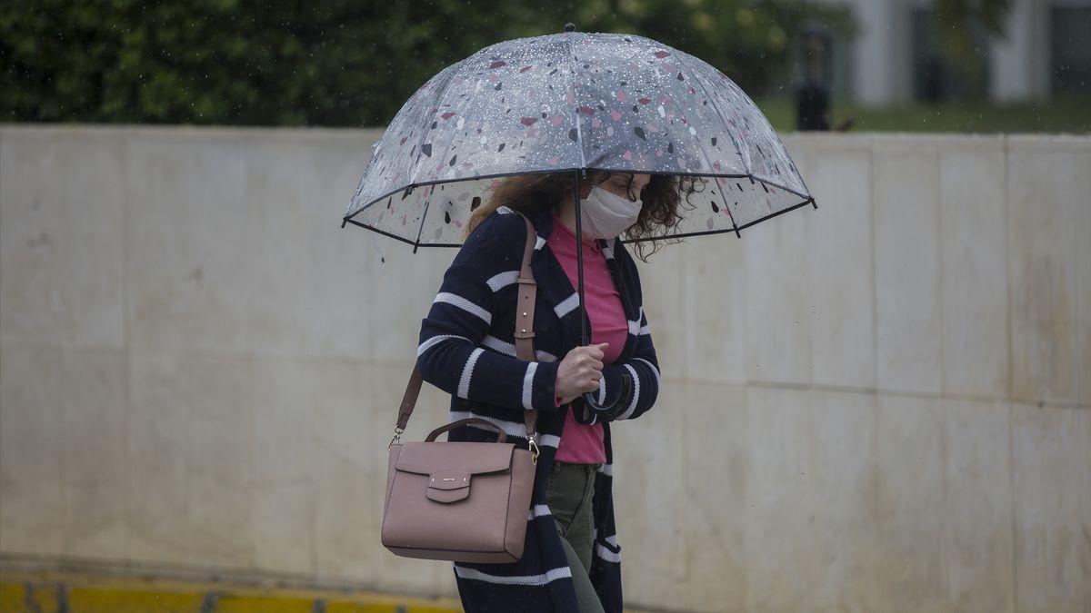 La Aemet decreta la alerta amarilla por lluvias en Alicante.