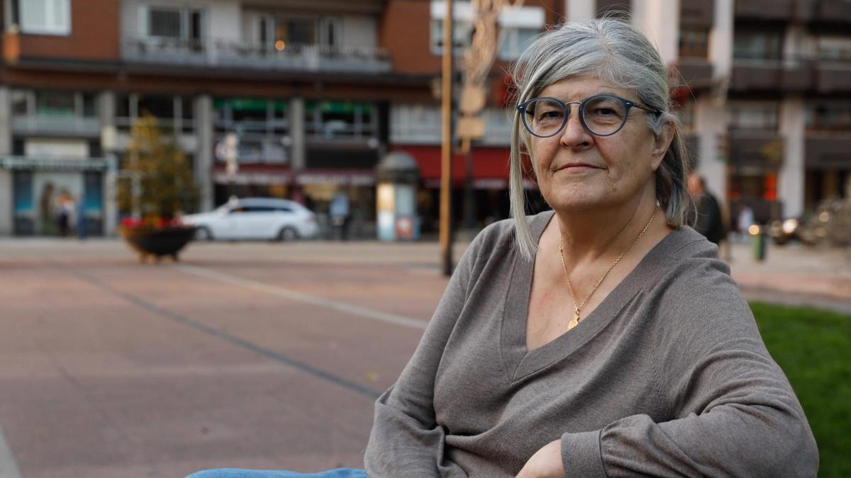 Paz García-Portilla, el viernes, en Oviedo.