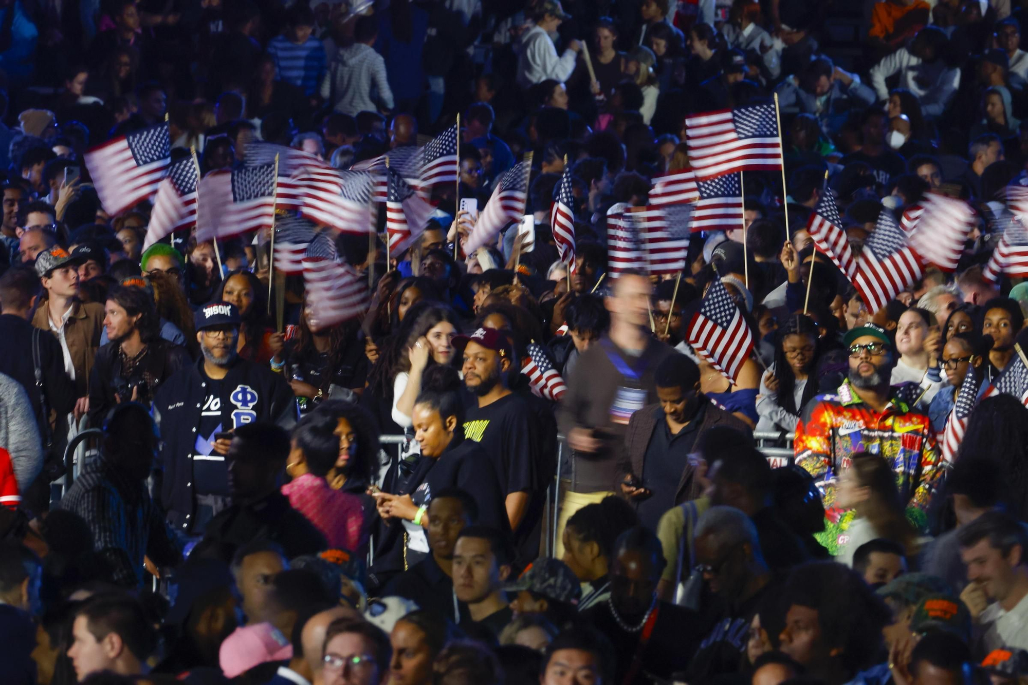 La jornada electoral en Estados Unidos, en imágenes