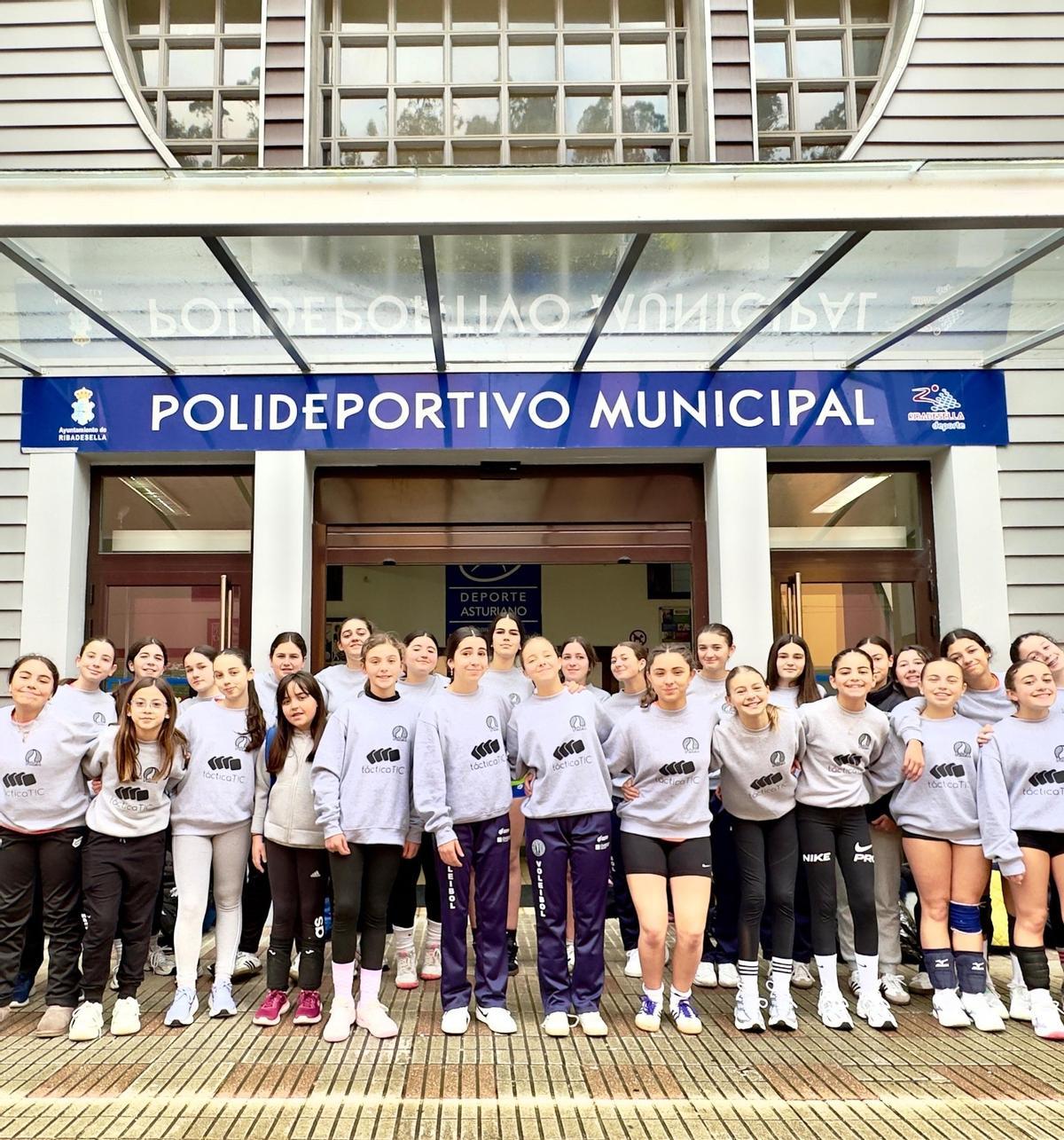 Jornadas de tecnificación de la Federación de Voleibol en Llanes