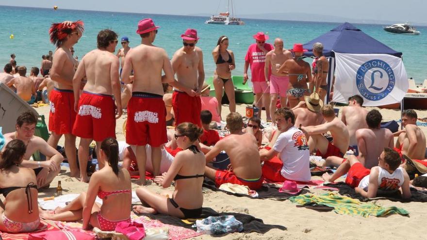 So voll wird es die nächsten Wochen nicht an der Playa de Palma.