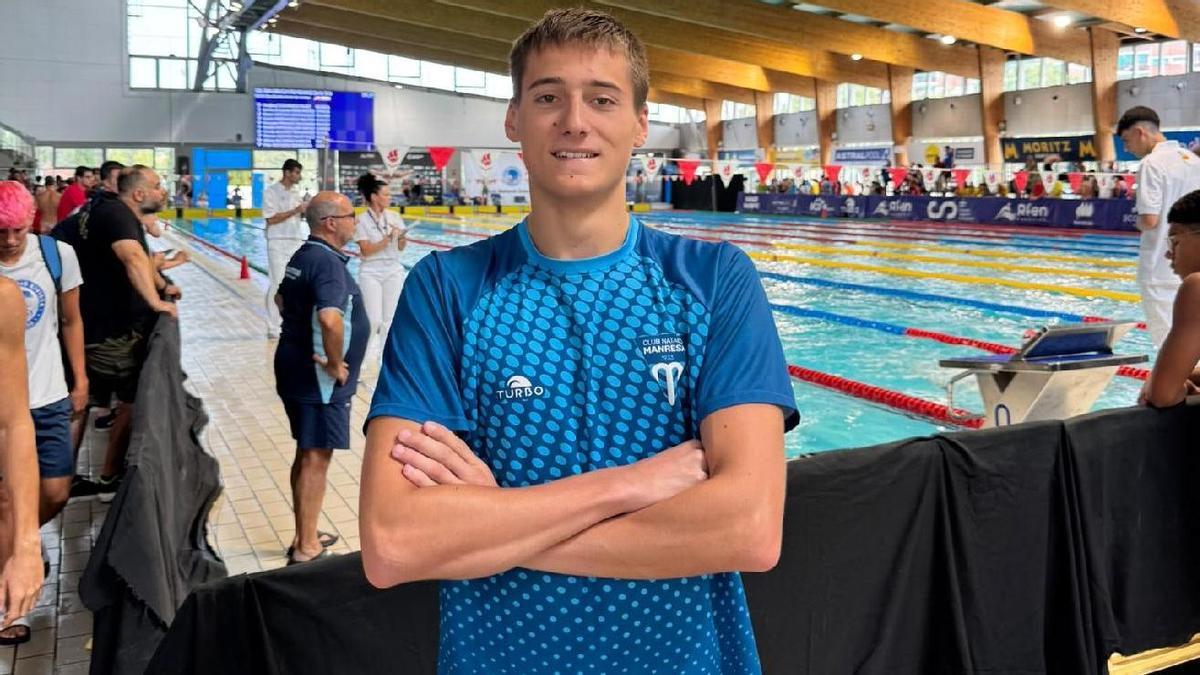 Arnau Dalmau va estar a punt de millorar marca personal als estatals júnior