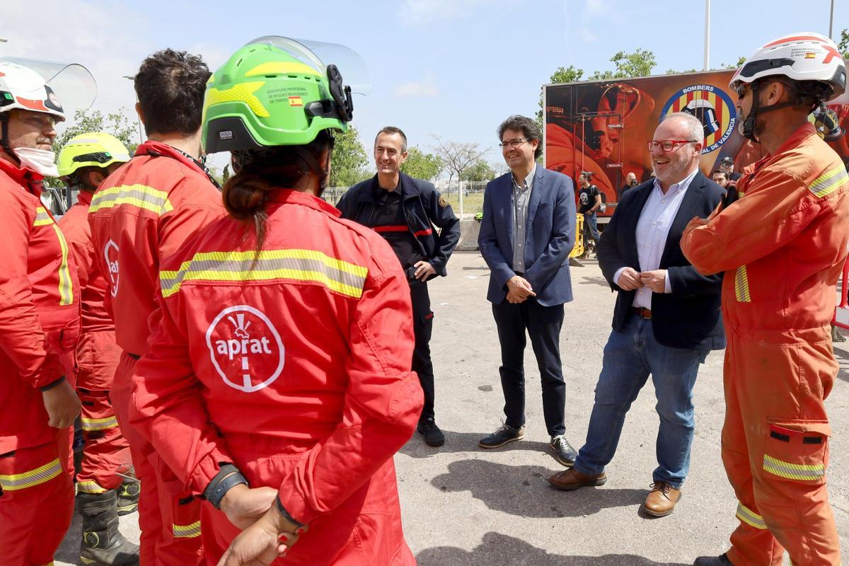 El equipo de Bomberos de Gandia, ganador del XVII Encuentro Interno de Excarcelación del Consorcio de Valencia-
