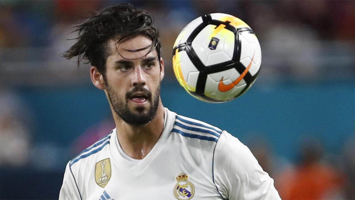 Isco Alarcón puso por delante al Real madrid ante el Girona