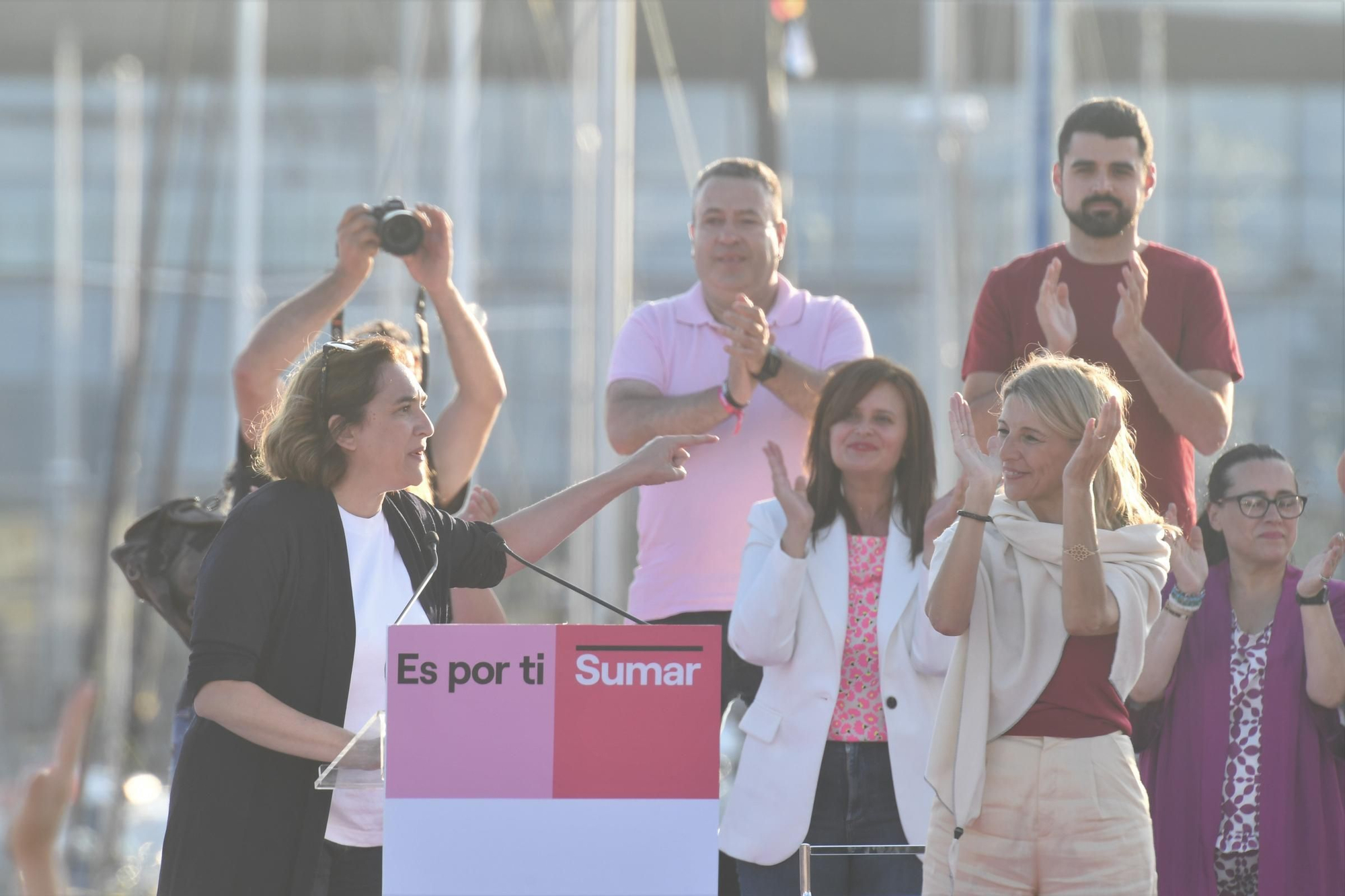 Yolanda Díaz abre campaña en A Coruña