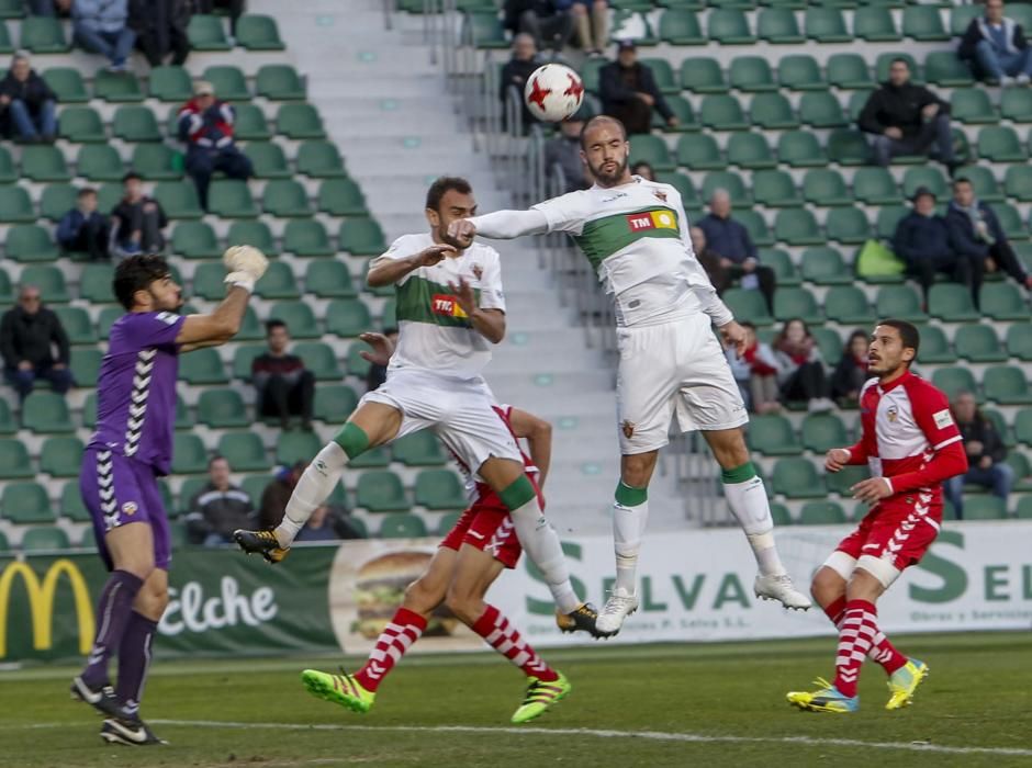 La derrota del Elche ante el Sabadell en imágenes