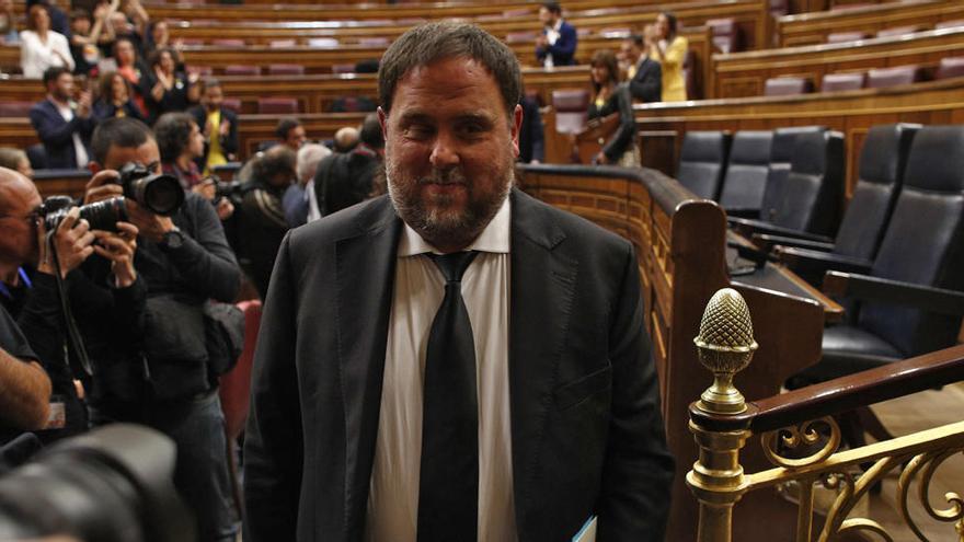 El presidente de ERC, Oriol Junqueras.