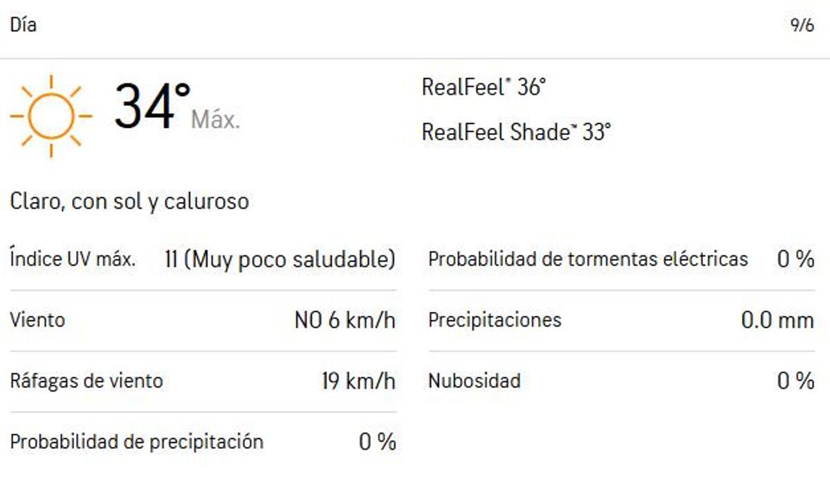 El tiempo en Zamora el 9 de junio, día de la romería de La Hiniesta.