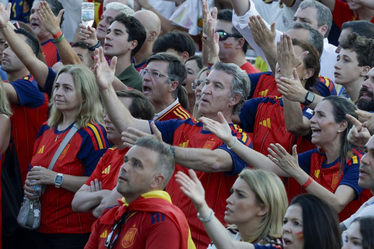 Madrid sigue la final del Mundial 2026 entre España y Argentina. Madrid sigue la final del Mundial 2026 entre España y Argentina.
