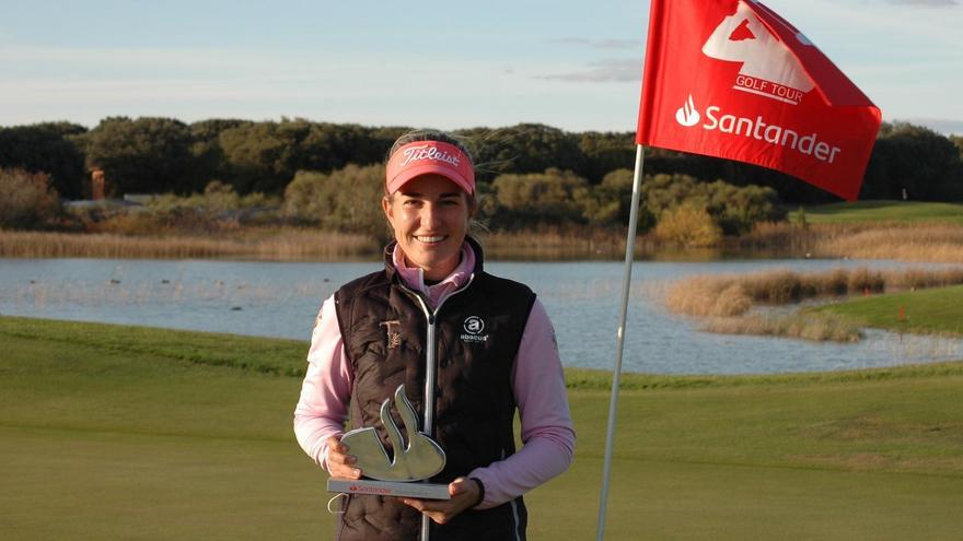 Luna Sobrón gana el torneo del Santander Tour en Burgos