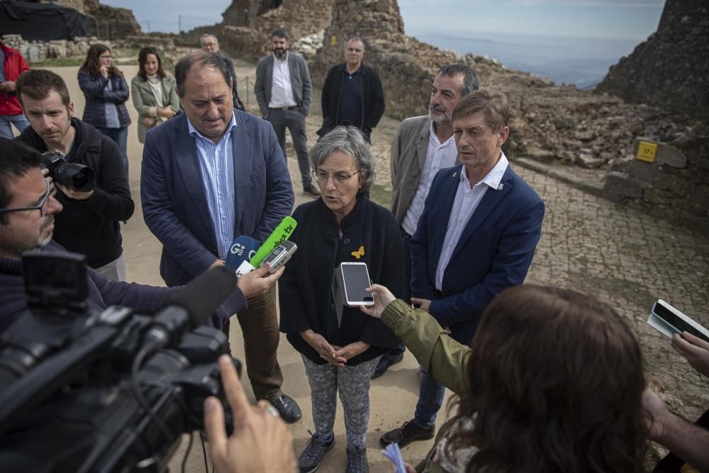 El castell de Montsoriu es reivindica