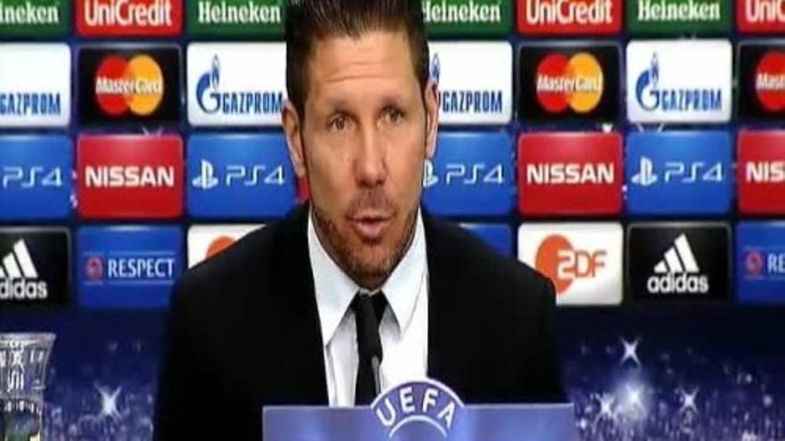 Simeone: “Tengo la sensación de que nos han dado vida”