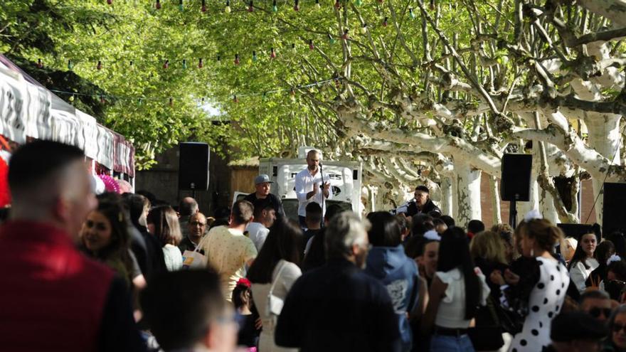 Actuaciones y bailes para despedir casi tres días de Feria de Abril en Benavente