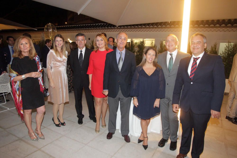 Más de 450 representantes de todos los ámbitos de la vida provincial asisten a la gala de entrega de los Premios Málaga 2017 en el Gran Hotel Miramar