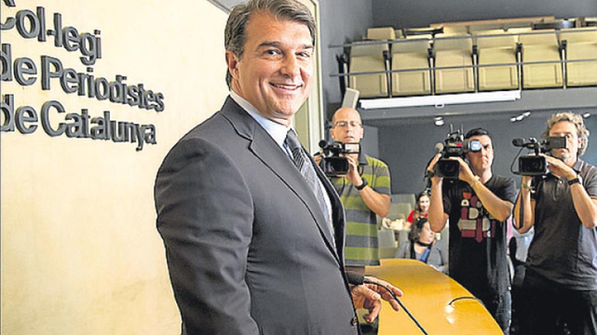 Joan Laporta hablará este jueves sobre la sentencia de la acción de responsabilidad