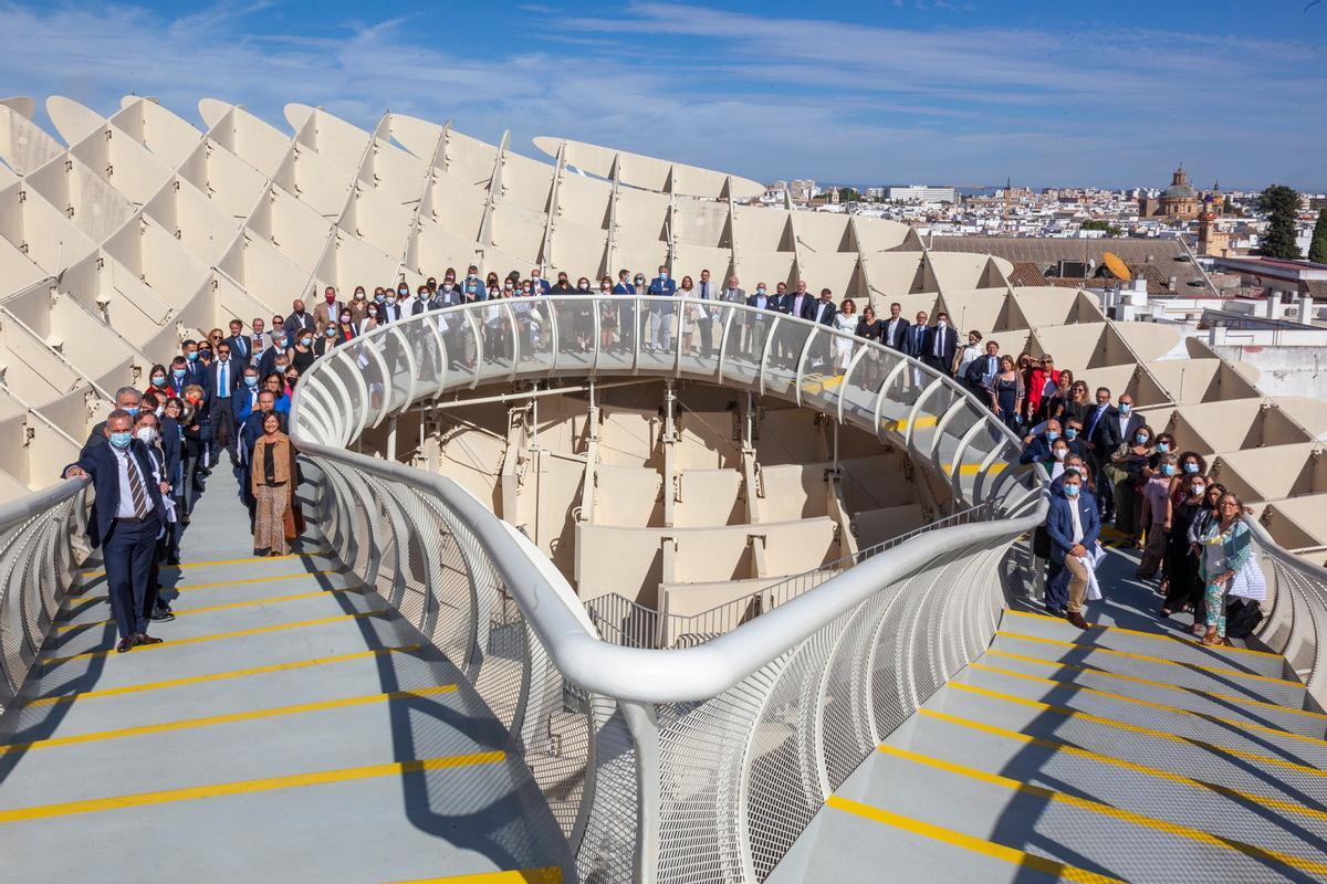 La ceremonia de entrega de premios se celebró en Sevilla, con presencia de profesionales de IMED.