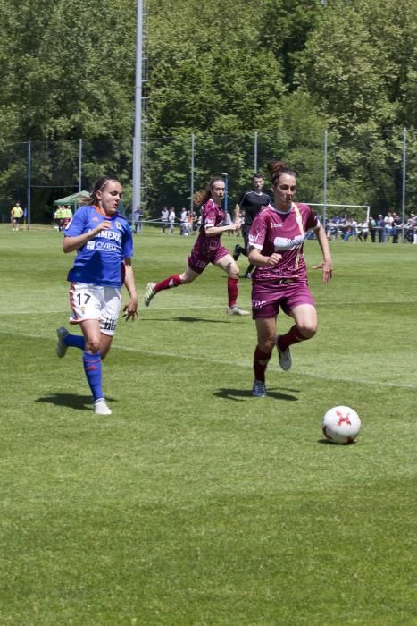 El partido del Oviedo femenino, en imágenes