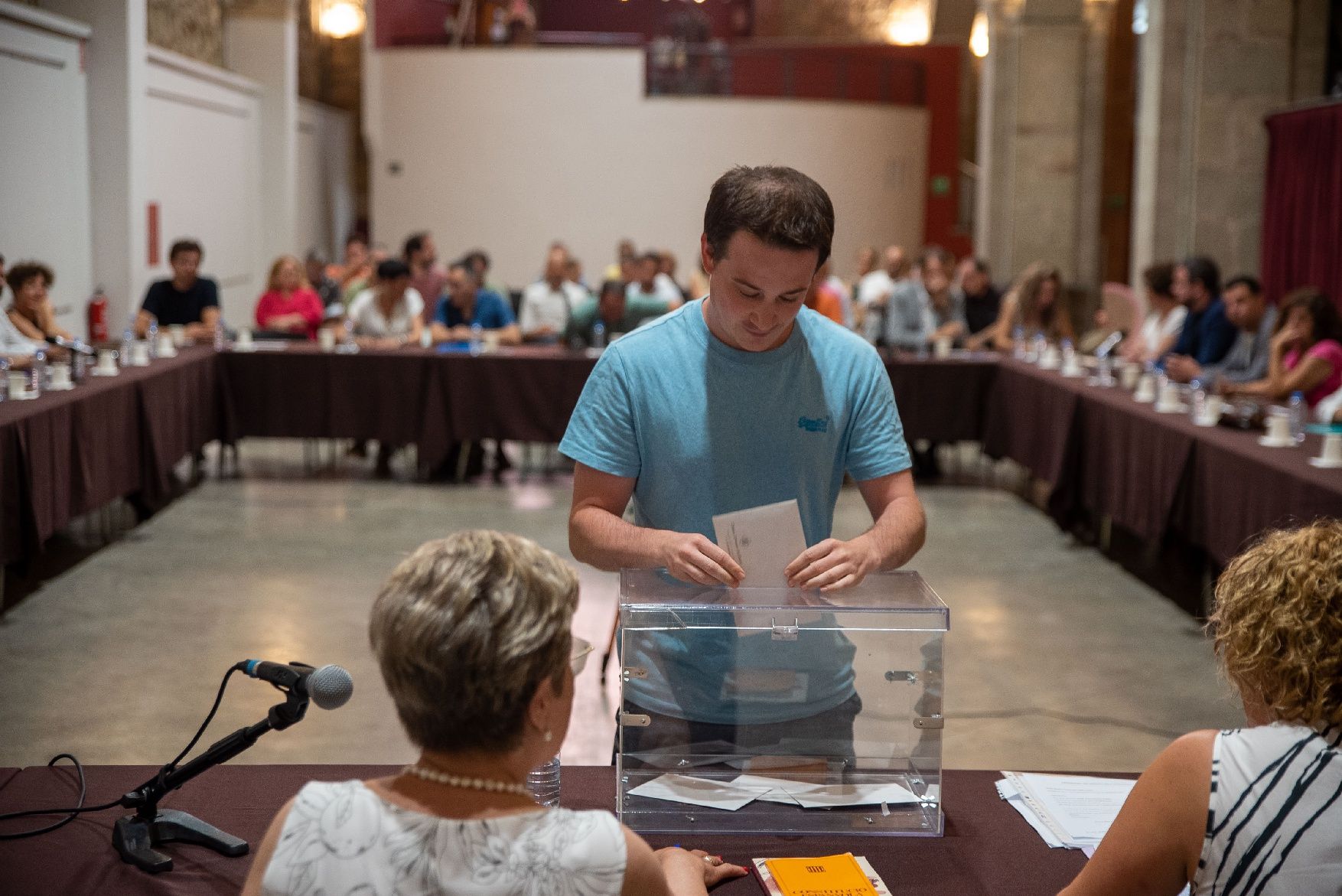 Totes les imatges de la constitució del Consell Comarcal del Bages