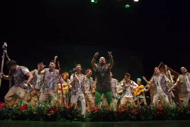 Fotos de las preliminares del COAC del Carnaval de Málaga de 2022