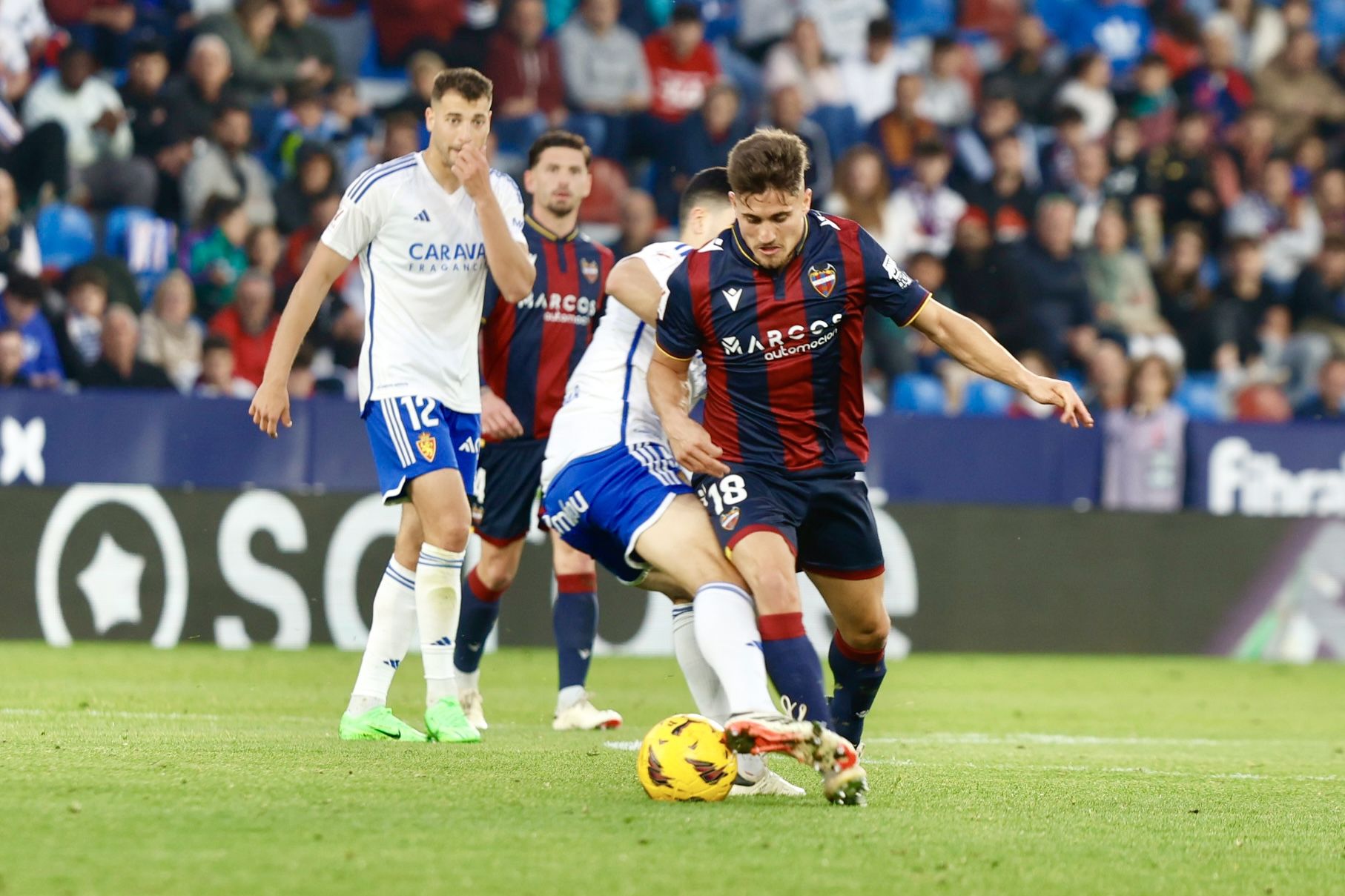 Levante - Zaragoza en imágenes