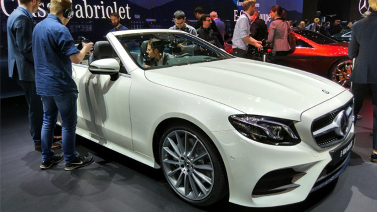 Mercedes Clase E Cabrio en el Salón del Automóvil de Ginebra