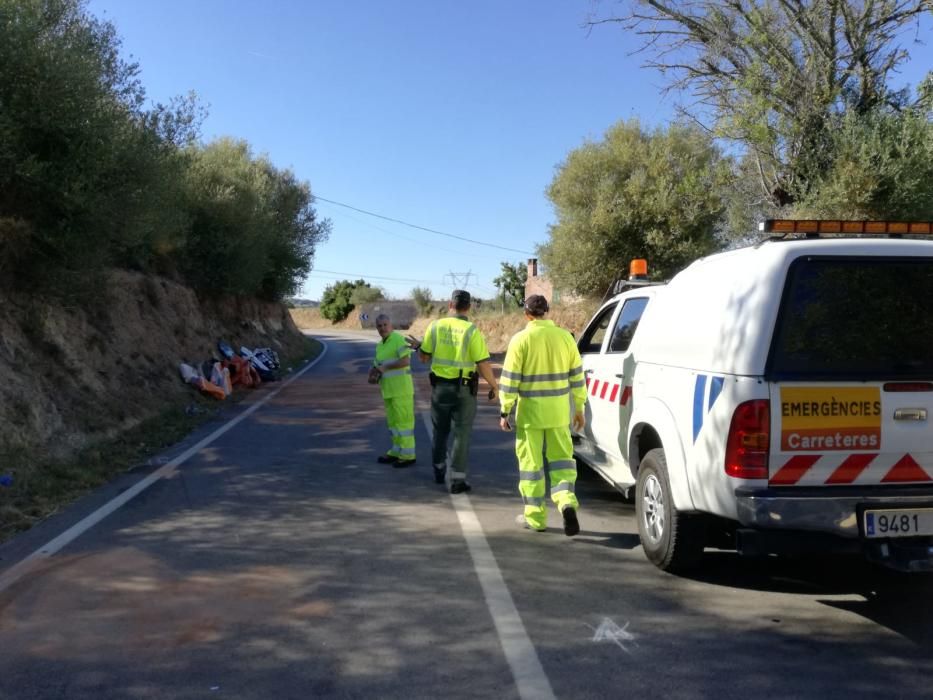 Un camionero muere tras un choque frontal contra un coche en Muro