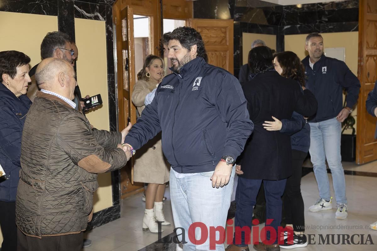 Así ha sido la visita de Isabel Díaz Ayuso a Caravaca de la Cruz