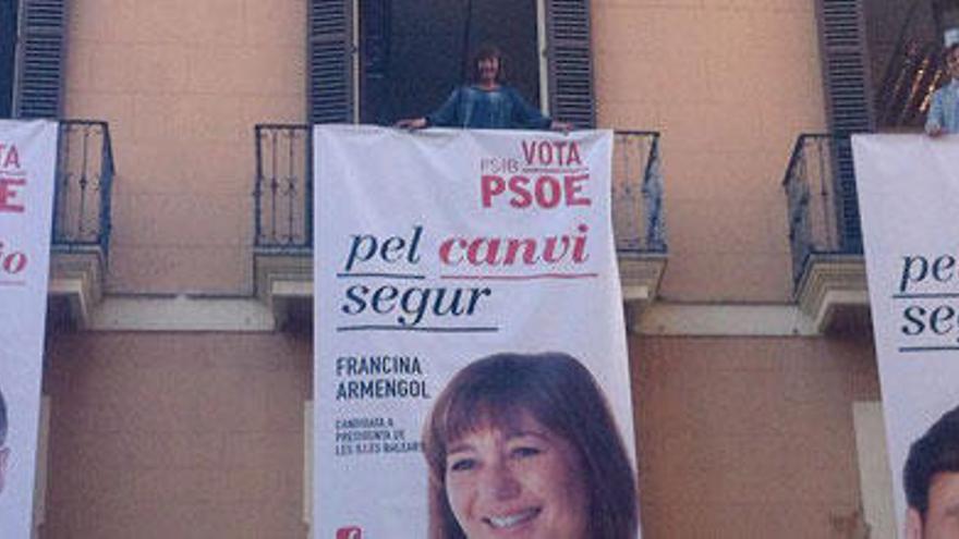 El PSIB-PSOE inicia la campaña para ganarse a las clases medias y trabajadoras