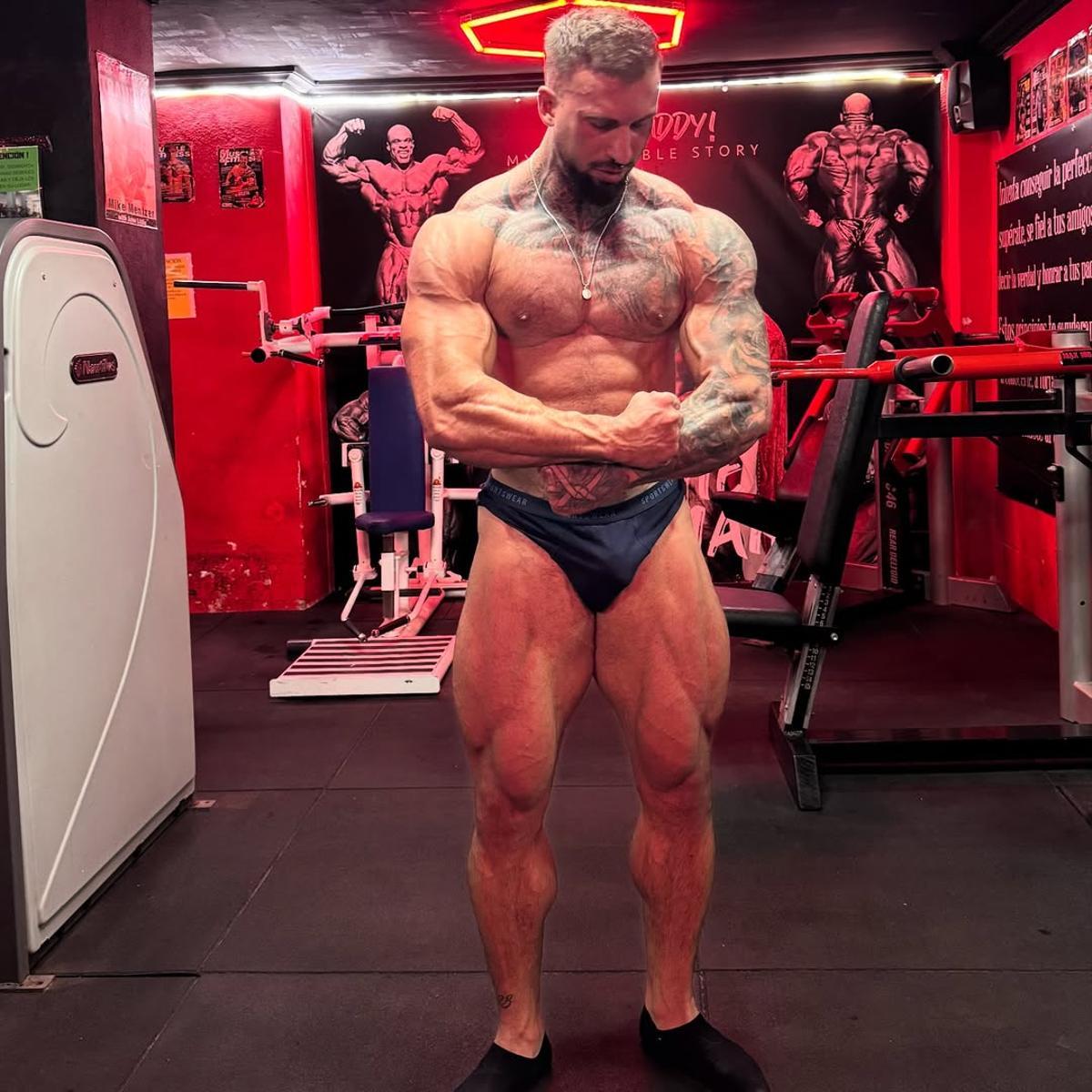 El físico de Esteban Calatayud 10 días después de dejar la química