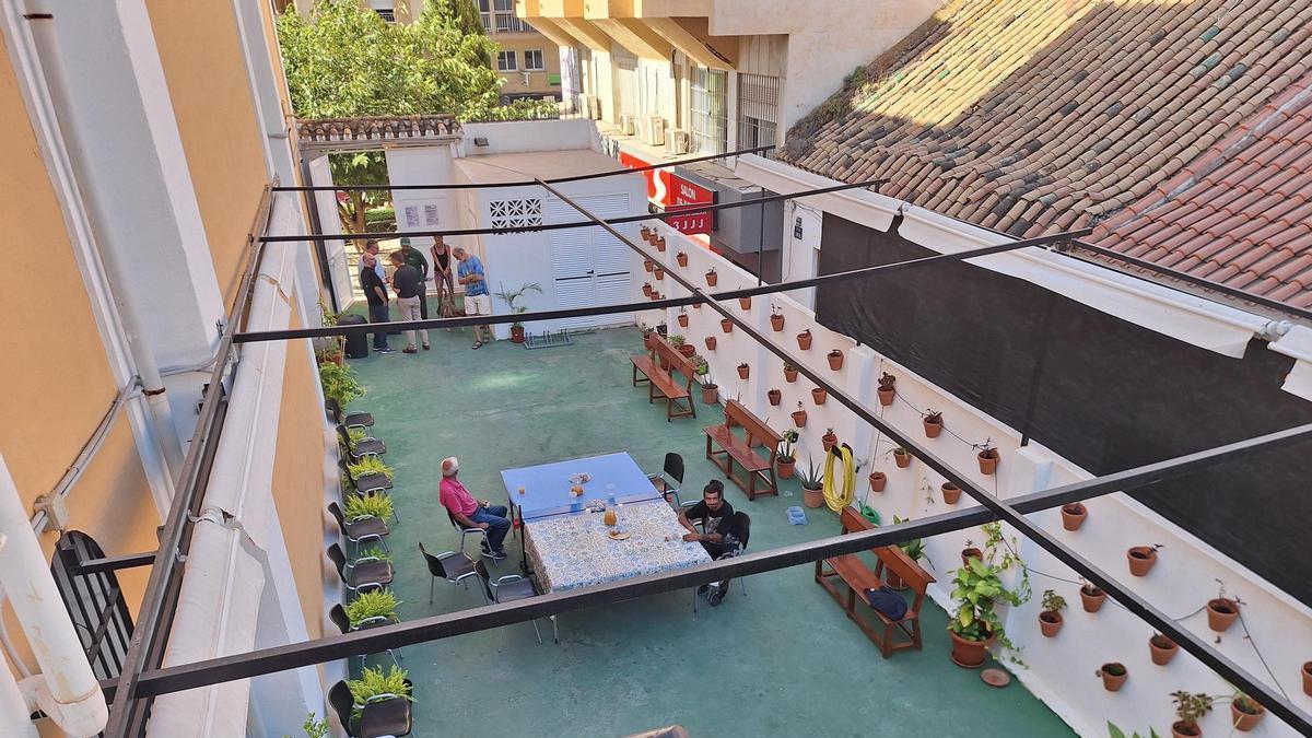 Casa La Esperanza se encuentra en el anexo de la iglesia de las Angustias, en el Palo