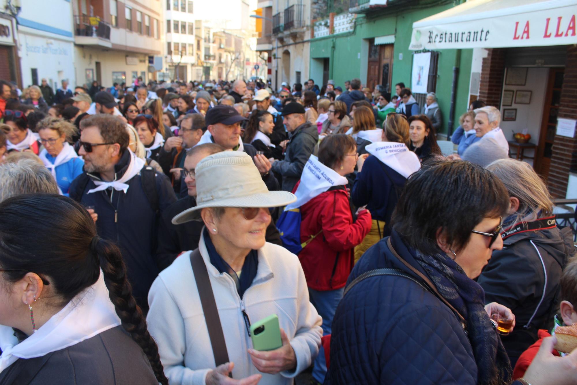 Vive de nuevo la emocionante romería de Santa Águeda de Benicàssim