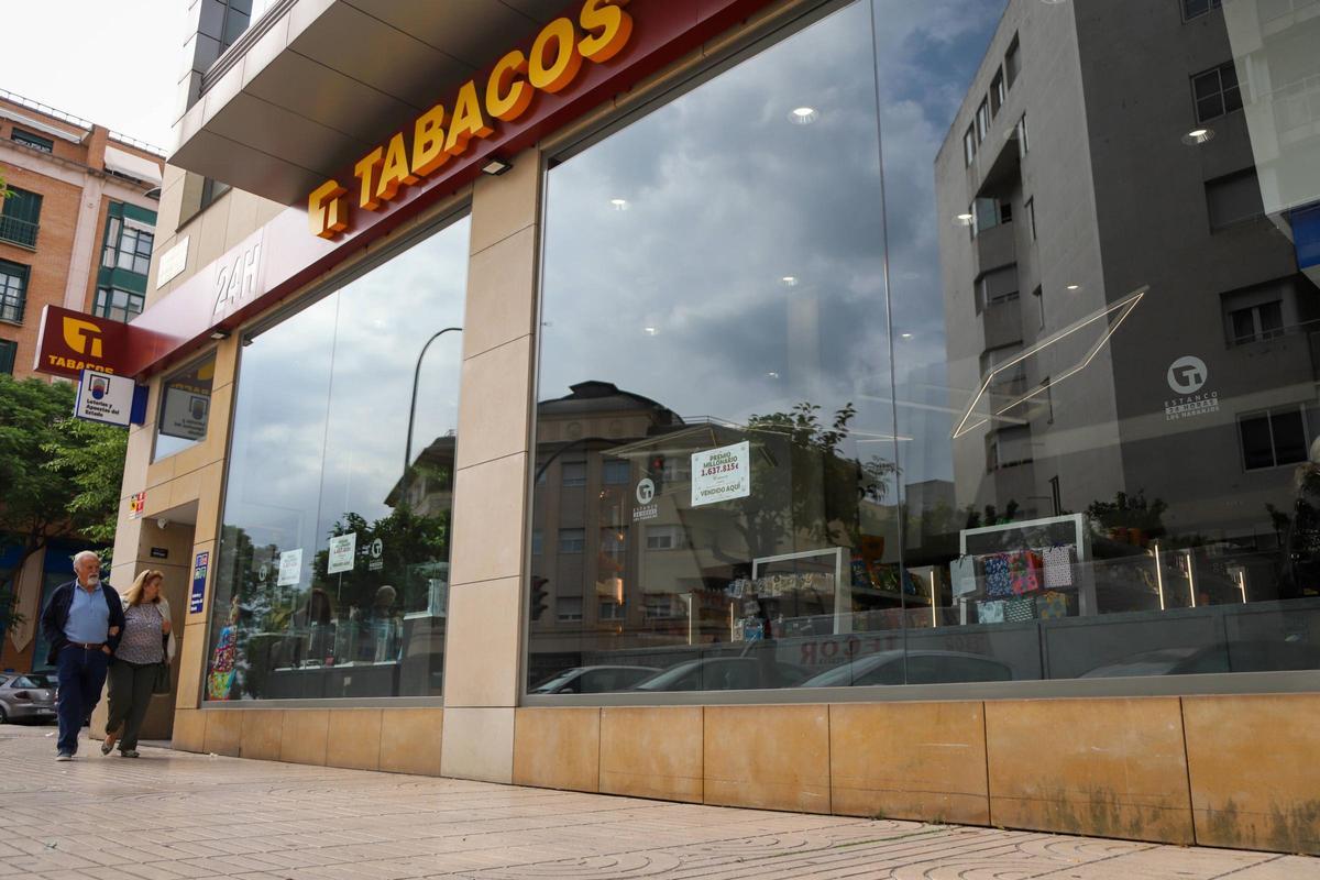 El estanco de Pardaleras que ha repartido la suerte en Badajoz.