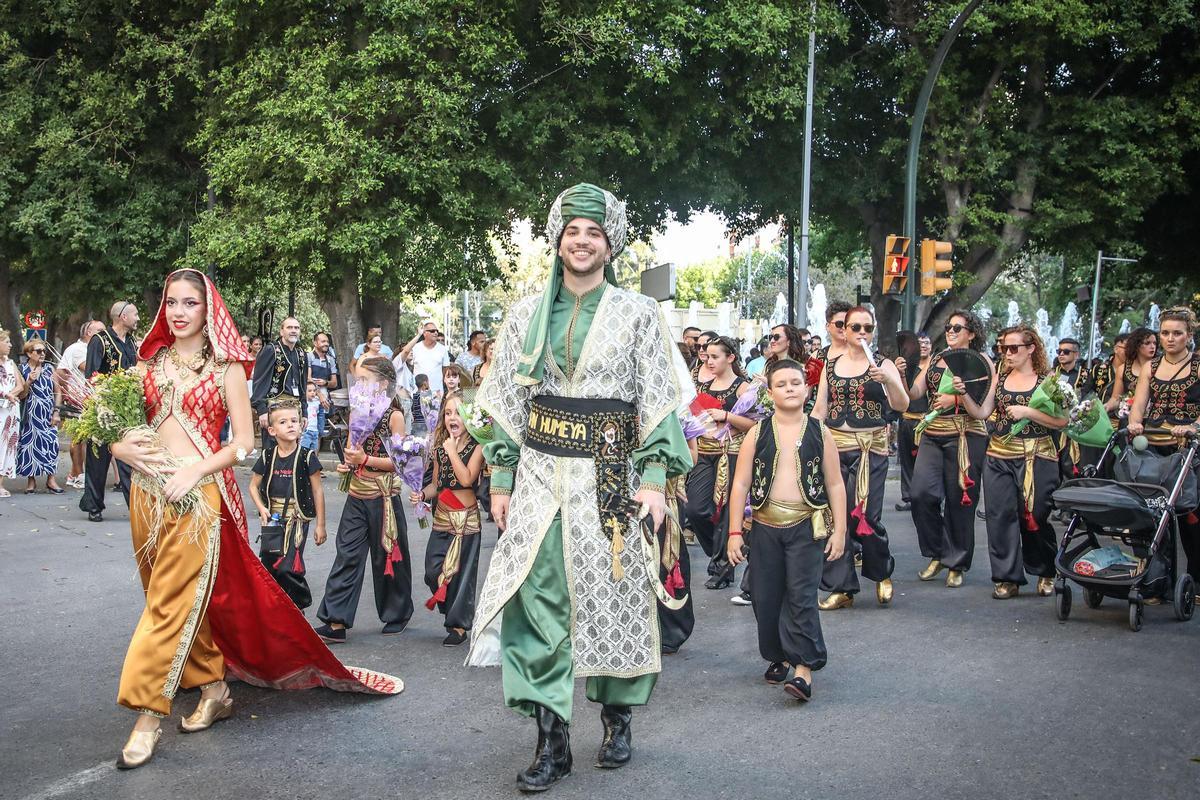 Ofrenda de flores de las fiestas de La Reconquista y de Moros y Cristianos 2025 en Orihuela