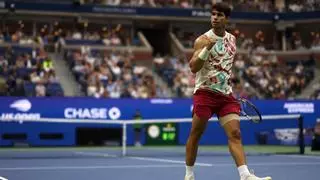 Carlos Alcaraz no entrenará antes de los cuartos del US Open