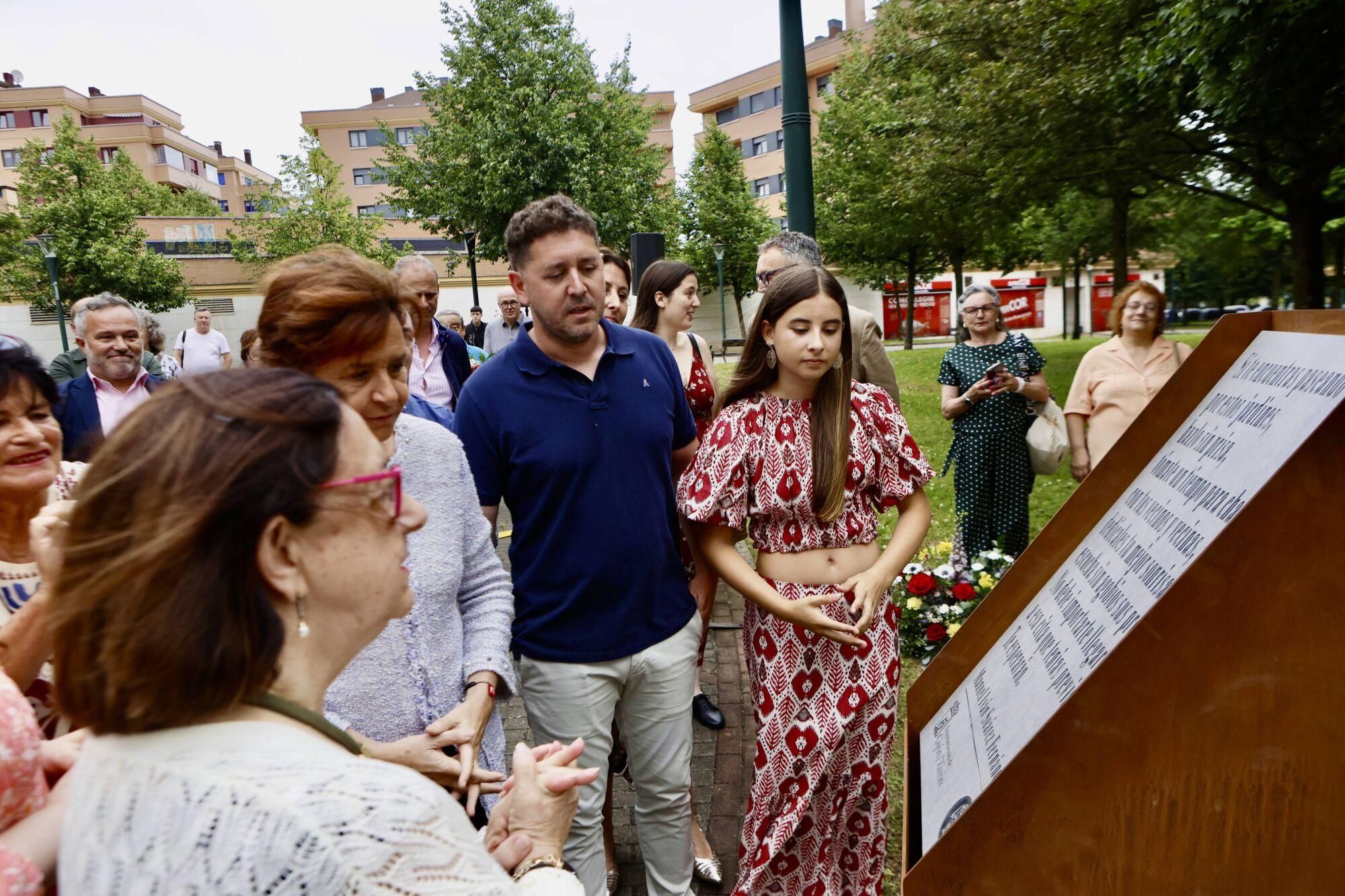 EN IMÁGENES: Viesques honra el legado de Iván Suárez, histórico líder vecinal, con un parque a su nombre: "Dejó huella sin hacer ruido"