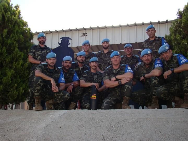 Contingente Guardia Civil destacado Libano