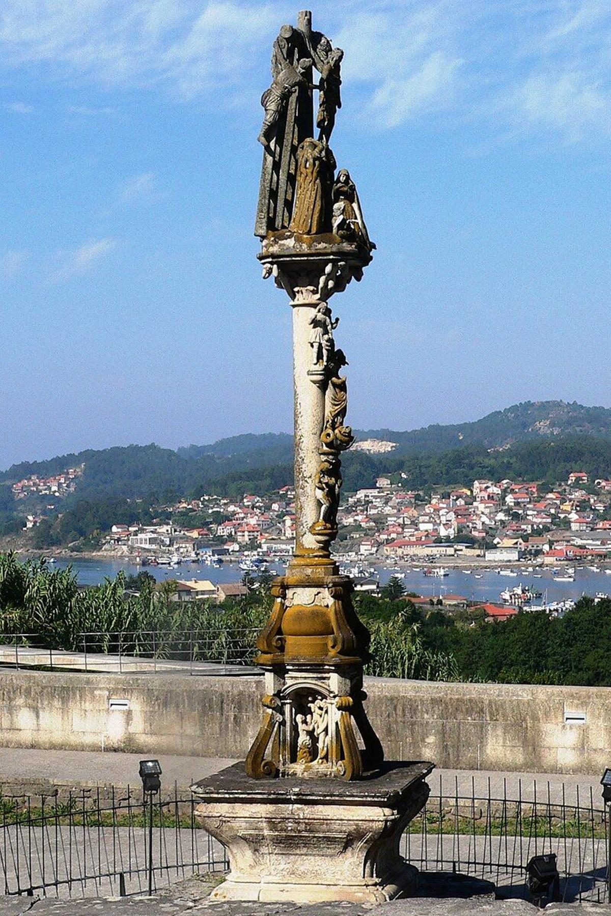 Vista actual del Cruceiro do Hío.