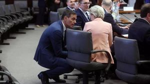 Pedro Sánchez y Ursula von der Leyen.