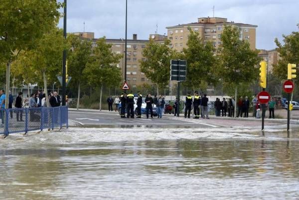 Fotogalería: Imágenes del temporal en Montañana, Zuera y Zaragoza capital