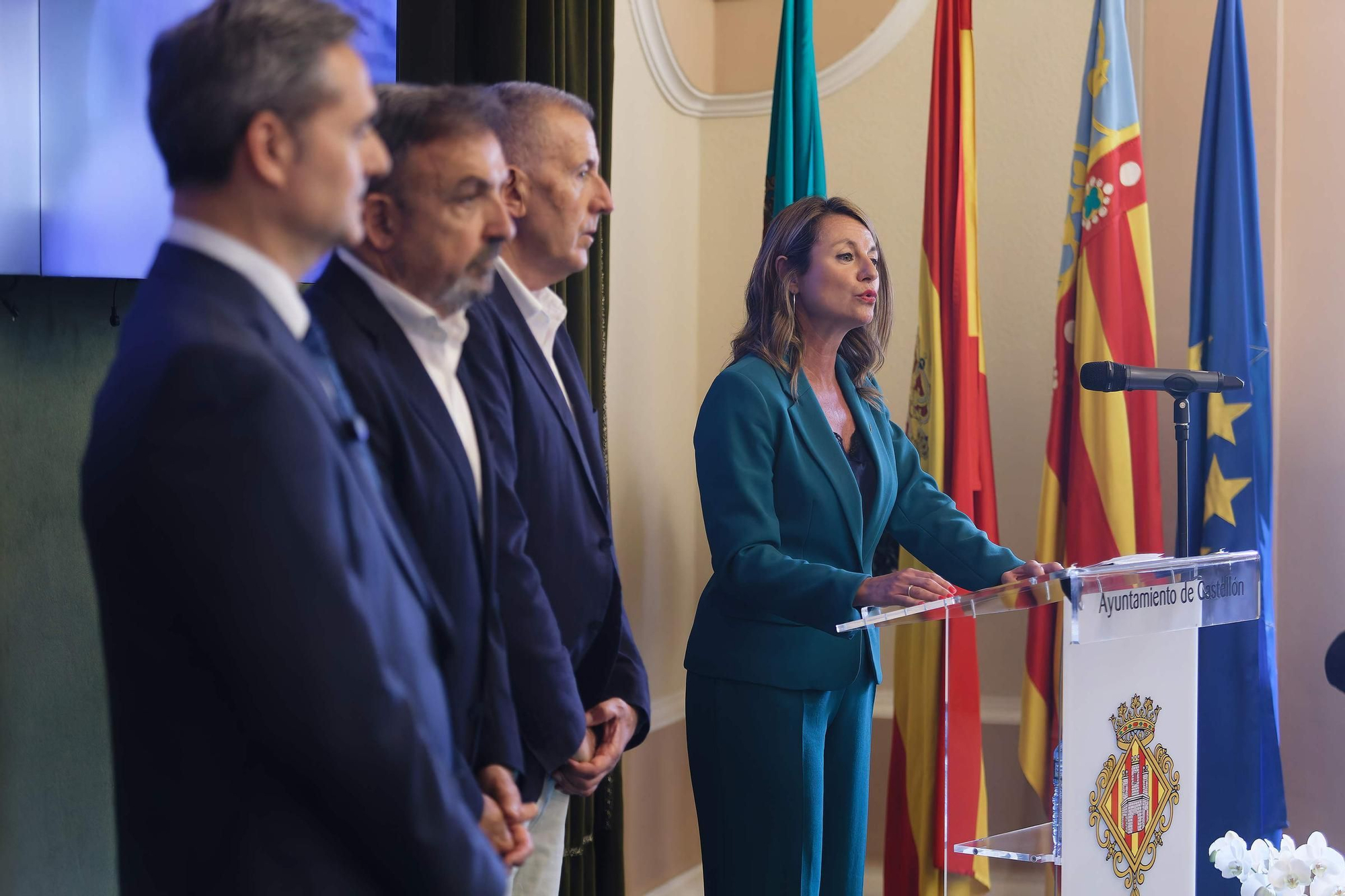 Todas las imagenes del balance de mitad de legislatura del equipo de gobierno de Castelló