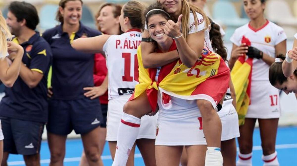 El equipo femenino lograba el bronce este domingo, al igual que el masculino