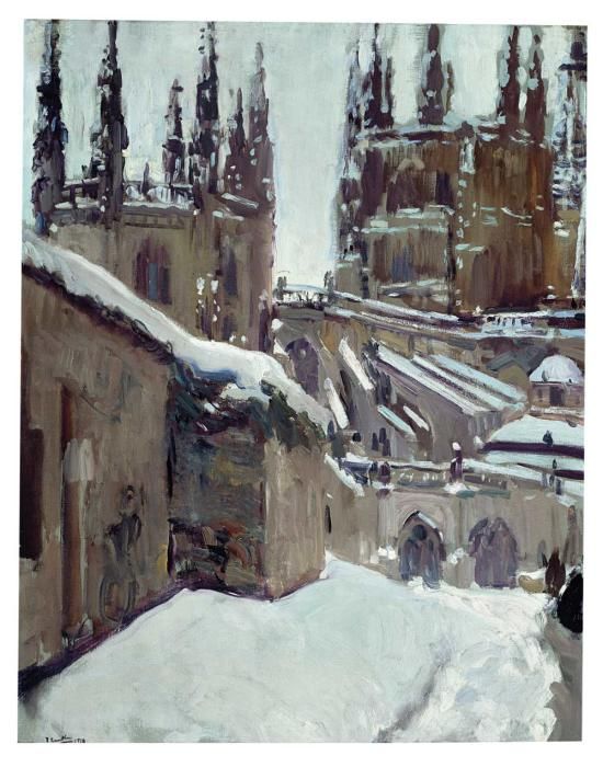 La Catedral de Burgos.1911. Museo Sorolla