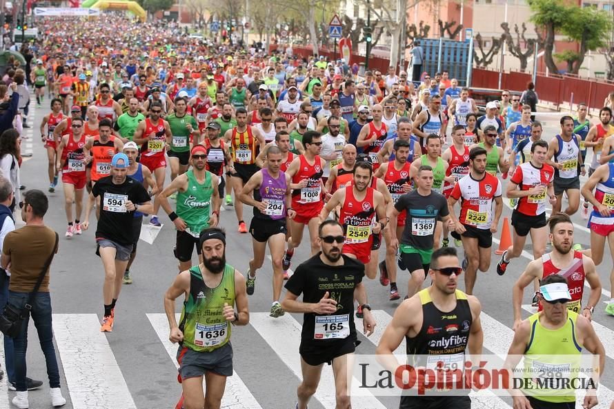 Media Maratón de Murcia: salida