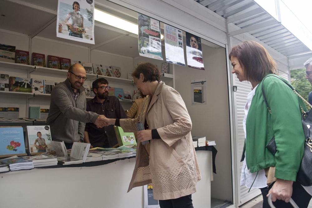 Inauguración de la feria del libro de Gijón