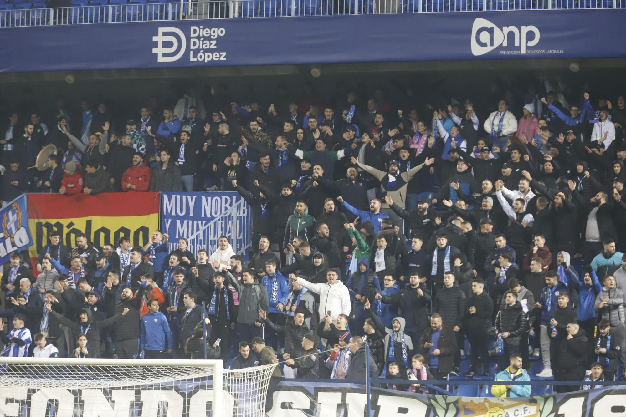 El Málaga CF - Granada CF, en imágenes