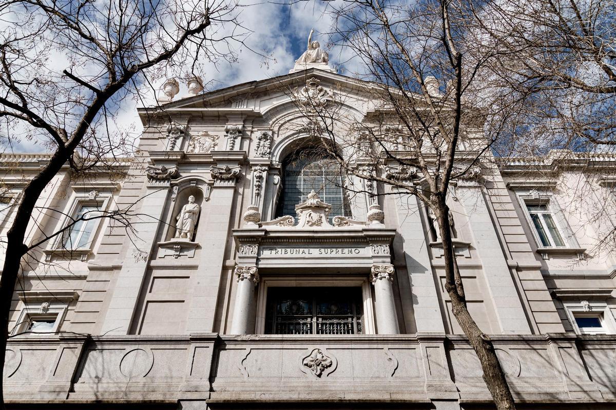 Fachada del Tribunal Supremo en una imagen de archivo.