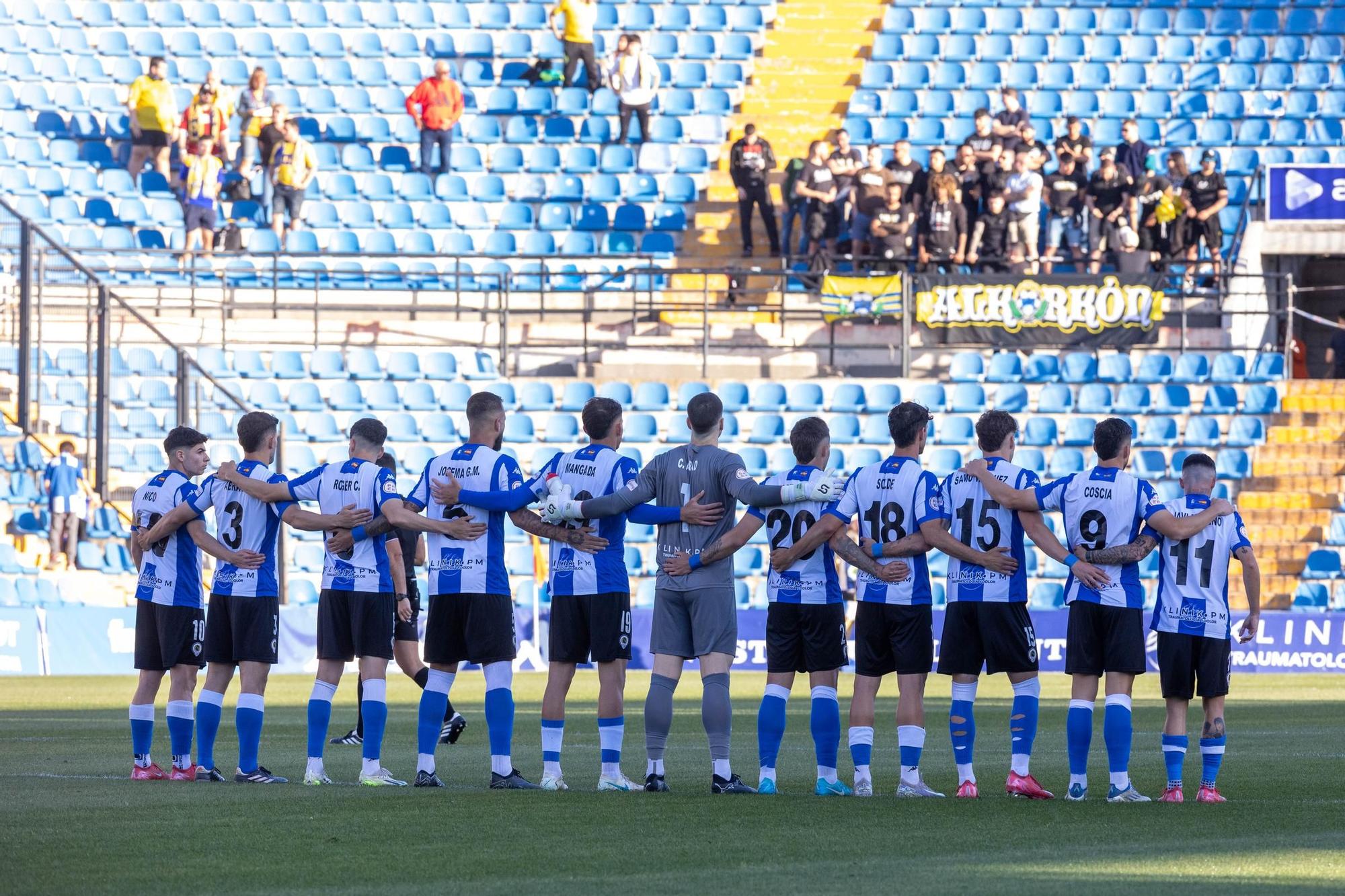 El Hércules derrota al Alcorón con dos goles en la segunda parte