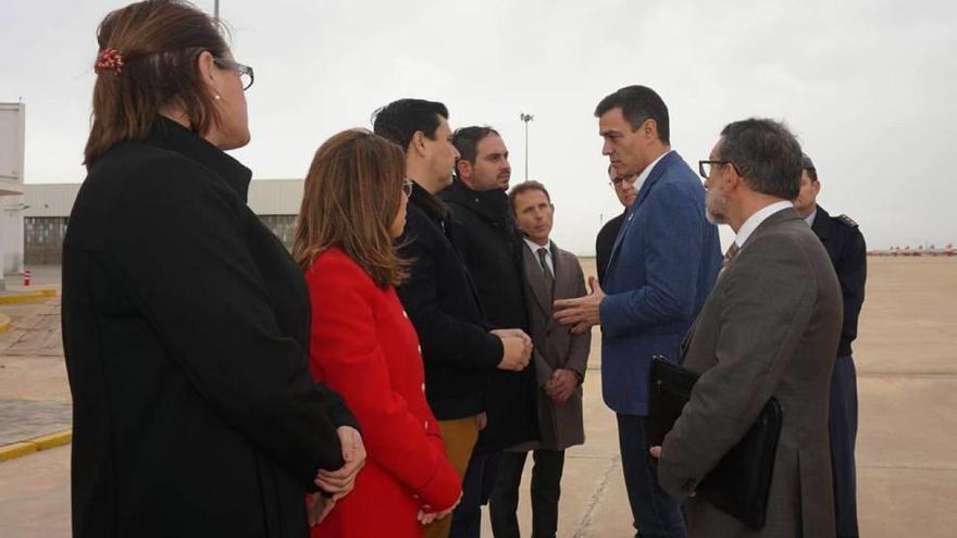 Pedro Sánchez se reunió el pasado sábado con los alcaldes ribereños de la Región.