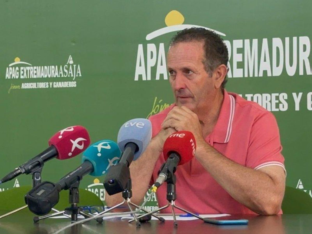 El presidente de APAG Extremadura Asaja, Juan Metidieri,